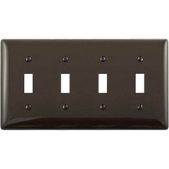 Bryant Electric - Wall Plates Wall Plate Type: Switch Plates Color: Brown - All Tool & Supply