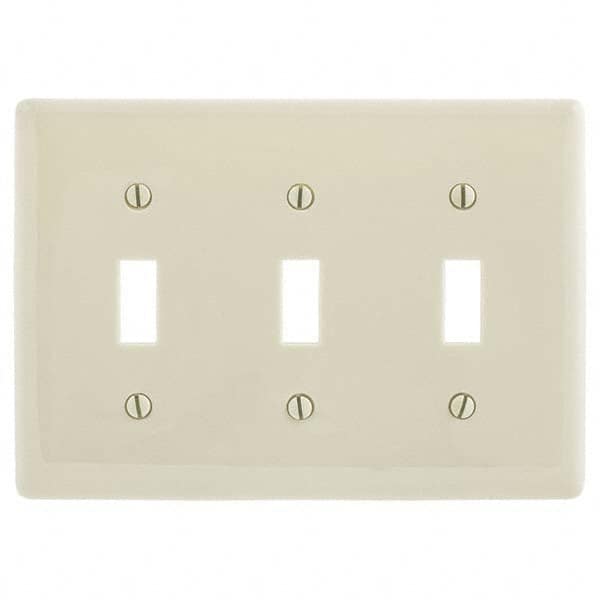 Bryant Electric - Wall Plates Wall Plate Type: Switch Plates Color: Light Almond - All Tool & Supply