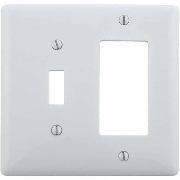 Bryant Electric - Wall Plates Wall Plate Type: Combination Wall Plates Color: White - All Tool & Supply