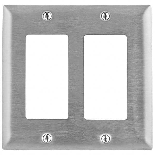 Bryant Electric - Wall Plates Wall Plate Type: Outlet Wall Plates Color: Metallic - All Tool & Supply