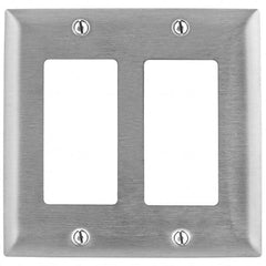 Bryant Electric - Wall Plates Wall Plate Type: Outlet Wall Plates Color: Metallic - All Tool & Supply