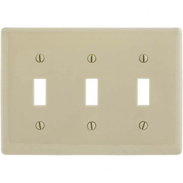 Bryant Electric - Wall Plates Wall Plate Type: Switch Plates Color: Ivory - All Tool & Supply