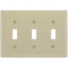 Bryant Electric - Wall Plates Wall Plate Type: Switch Plates Color: Ivory - All Tool & Supply