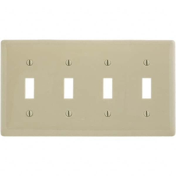 Bryant Electric - Wall Plates Wall Plate Type: Switch Plates Color: Ivory - All Tool & Supply