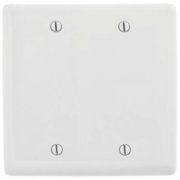 Bryant Electric - Wall Plates Wall Plate Type: Blank Wall Plate Color: White - All Tool & Supply