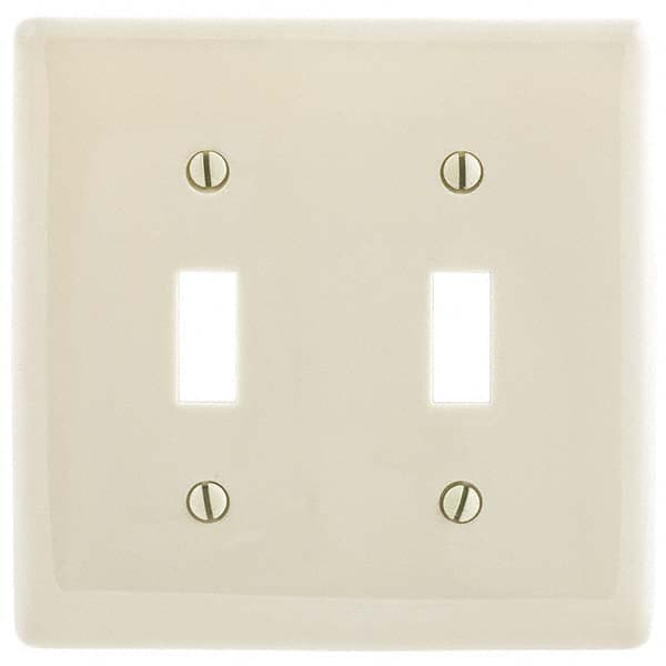 Bryant Electric - Wall Plates Wall Plate Type: Switch Plates Color: Light Almond - All Tool & Supply