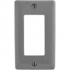 Bryant Electric - Wall Plates Wall Plate Type: Outlet Wall Plates Color: Gray - All Tool & Supply