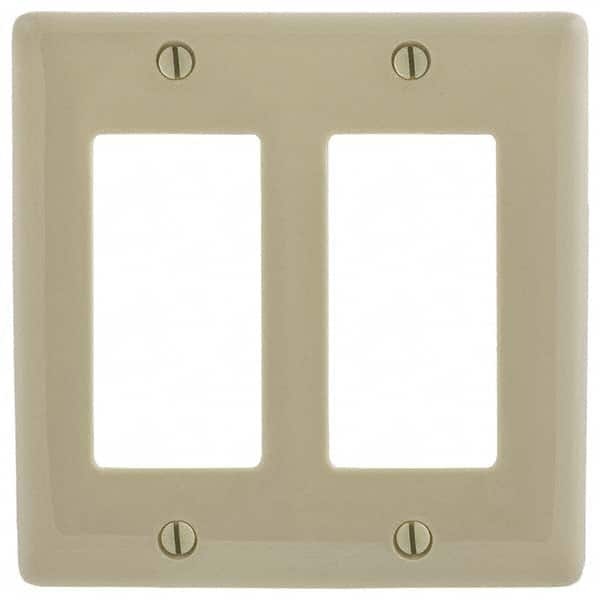 Bryant Electric - Wall Plates Wall Plate Type: Outlet Wall Plates Color: Ivory - All Tool & Supply