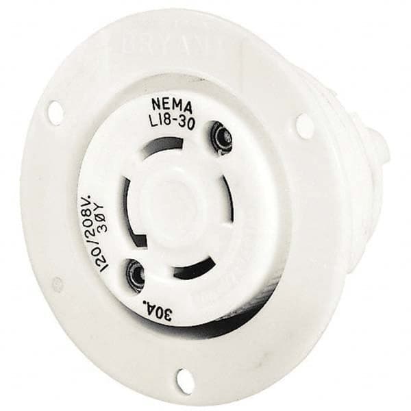 Bryant Electric - Twist Lock Receptacles Receptacle/Part Type: Receptacle Gender: Female - All Tool & Supply