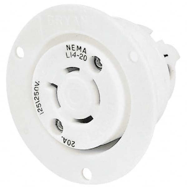 Bryant Electric - Twist Lock Receptacles Receptacle/Part Type: Receptacle Gender: Female - All Tool & Supply