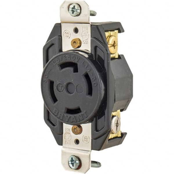 Bryant Electric - Twist Lock Receptacles Receptacle/Part Type: Receptacle Gender: Female - All Tool & Supply