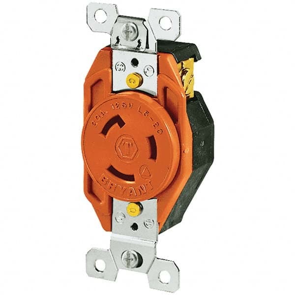 Bryant Electric - Twist Lock Receptacles Receptacle/Part Type: Receptacle Gender: Female - All Tool & Supply