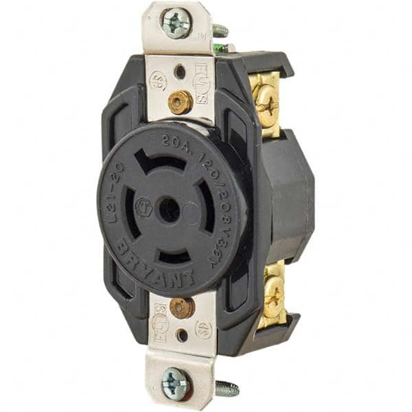 Bryant Electric - Twist Lock Receptacles Receptacle/Part Type: Receptacle Gender: Female - All Tool & Supply