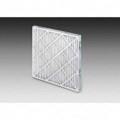 PRO-SOURCE - 12 x 24 x 4", MERV 13, 80 to 85% Efficiency, Wire-Backed Pleated Air Filter - All Tool & Supply