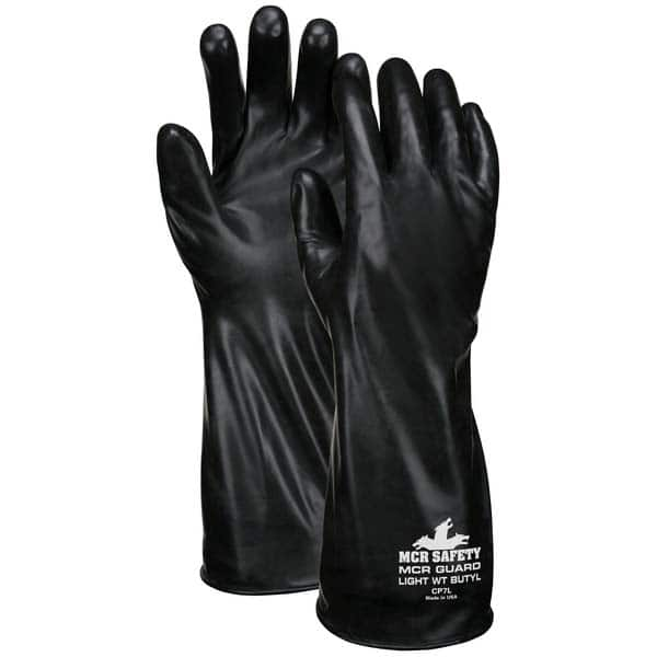 MCR Safety - Chemical Resistant Gloves Material: Butyl Numeric Size: 7 - All Tool & Supply