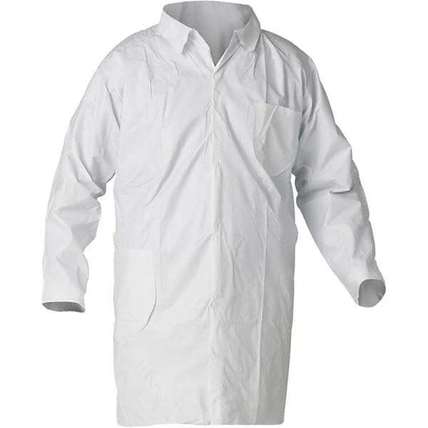 KleenGuard - Pack of (30) Size XL White Lab Coat - All Tool & Supply