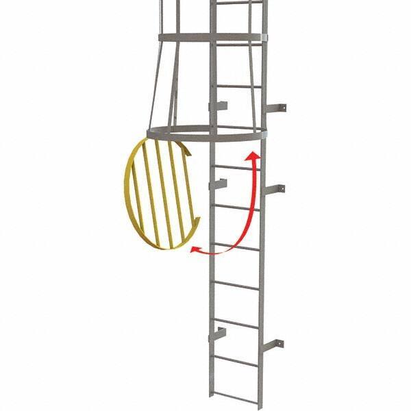 TRI-ARC - Ladder Accessories Type: Door For Use With: Tri-Arc Fixed Yellow Steel Cage Ladders - All Tool & Supply