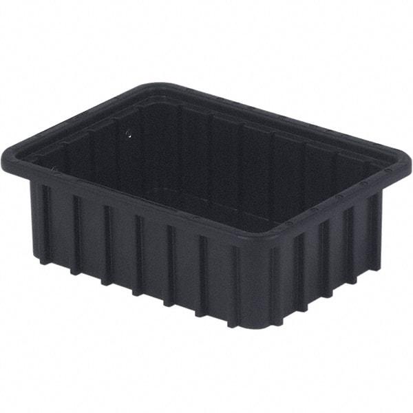 LEWISBins+ - 8-3/8" Wide x 3-1/2" High, Black Bin Divider Box - Use with DV0835 Short, DV1035 Long - All Tool & Supply