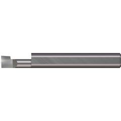 Micro 100 - Boring Bars; Minimum Bore Diameter (Decimal Inch): 0.1000 ; Maximum Bore Depth (Decimal Inch): 0.7000 ; Material: Solid Carbide ; Boring Bar Type: Boring ; Shank Diameter (Decimal Inch): 0.1250 ; Shank Diameter (Inch): 1/8 - Exact Industrial Supply