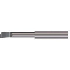 Micro 100 - Boring Bars; Minimum Bore Diameter (Decimal Inch): 0.0850 ; Maximum Bore Depth (Decimal Inch): 0.5000 ; Maximum Bore Depth (Inch): 1/2 ; Material: Solid Carbide ; Boring Bar Type: Boring ; Shank Diameter (Decimal Inch): 0.1250 - Exact Industrial Supply