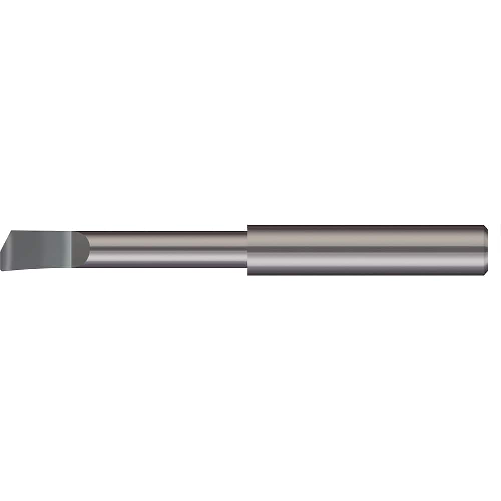 Micro 100 - Boring Bars; Minimum Bore Diameter (Decimal Inch): 0.0850 ; Maximum Bore Depth (Decimal Inch): 0.6870 ; Maximum Bore Depth (Inch): 11/16 ; Material: Solid Carbide ; Boring Bar Type: Boring ; Shank Diameter (Decimal Inch): 0.1250 - Exact Industrial Supply