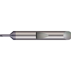 Micro 100 - Boring Bars; Minimum Bore Diameter (Decimal Inch): 0.0800 ; Maximum Bore Depth (Decimal Inch): 0.5000 ; Maximum Bore Depth (Inch): 1/2 ; Material: Solid Carbide ; Boring Bar Type: Micro Boring ; Shank Diameter (Decimal Inch): 0.1875 - Exact Industrial Supply