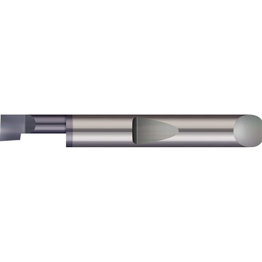 Micro 100 - Boring Bars; Minimum Bore Diameter (Decimal Inch): 0.0600 ; Maximum Bore Depth (Decimal Inch): 0.1500 ; Material: Solid Carbide ; Boring Bar Type: Boring ; Shank Diameter (Decimal Inch): 0.1875 ; Shank Diameter (Inch): 3/16 - Exact Industrial Supply