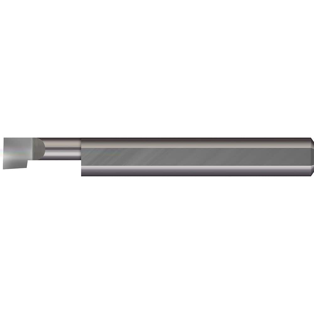 Micro 100 - Boring Bars; Minimum Bore Diameter (Decimal Inch): 0.1000 ; Maximum Bore Depth (Decimal Inch): 0.4000 ; Material: Solid Carbide ; Boring Bar Type: Boring ; Shank Diameter (Decimal Inch): 0.1250 ; Shank Diameter (Inch): 1/8 - Exact Industrial Supply