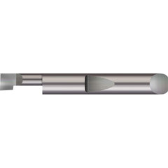 Micro 100 - Boring Bars; Minimum Bore Diameter (Decimal Inch): 0.0500 ; Maximum Bore Depth (Decimal Inch): 0.3000 ; Material: Solid Carbide ; Boring Bar Type: Boring ; Shank Diameter (Decimal Inch): 0.1875 ; Shank Diameter (Inch): 3/16 - Exact Industrial Supply