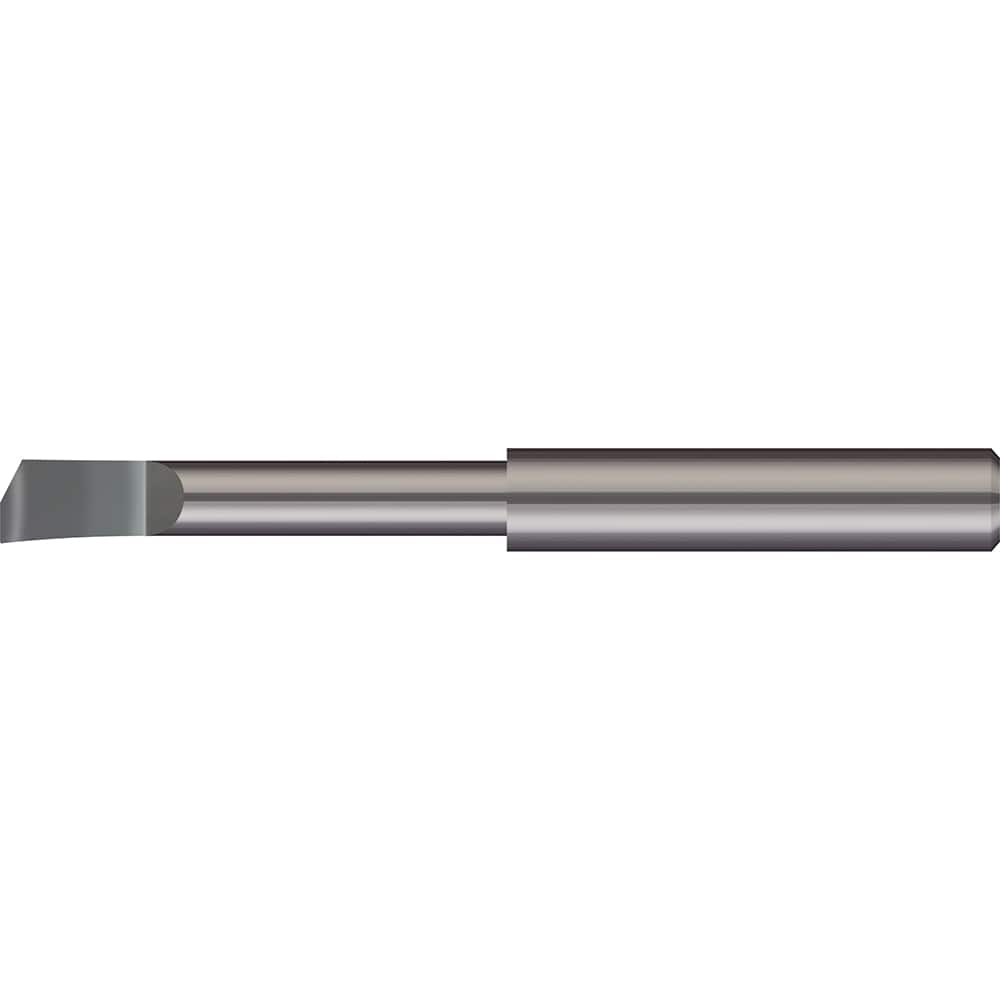 Micro 100 - Boring Bars; Minimum Bore Diameter (mm): 2.100 ; Maximum Bore Depth (mm): 12.00 ; Material: Solid Carbide ; Boring Bar Type: Boring ; Shank Diameter (mm): 3.0000 ; Overall Length (mm): 38.0000 - Exact Industrial Supply