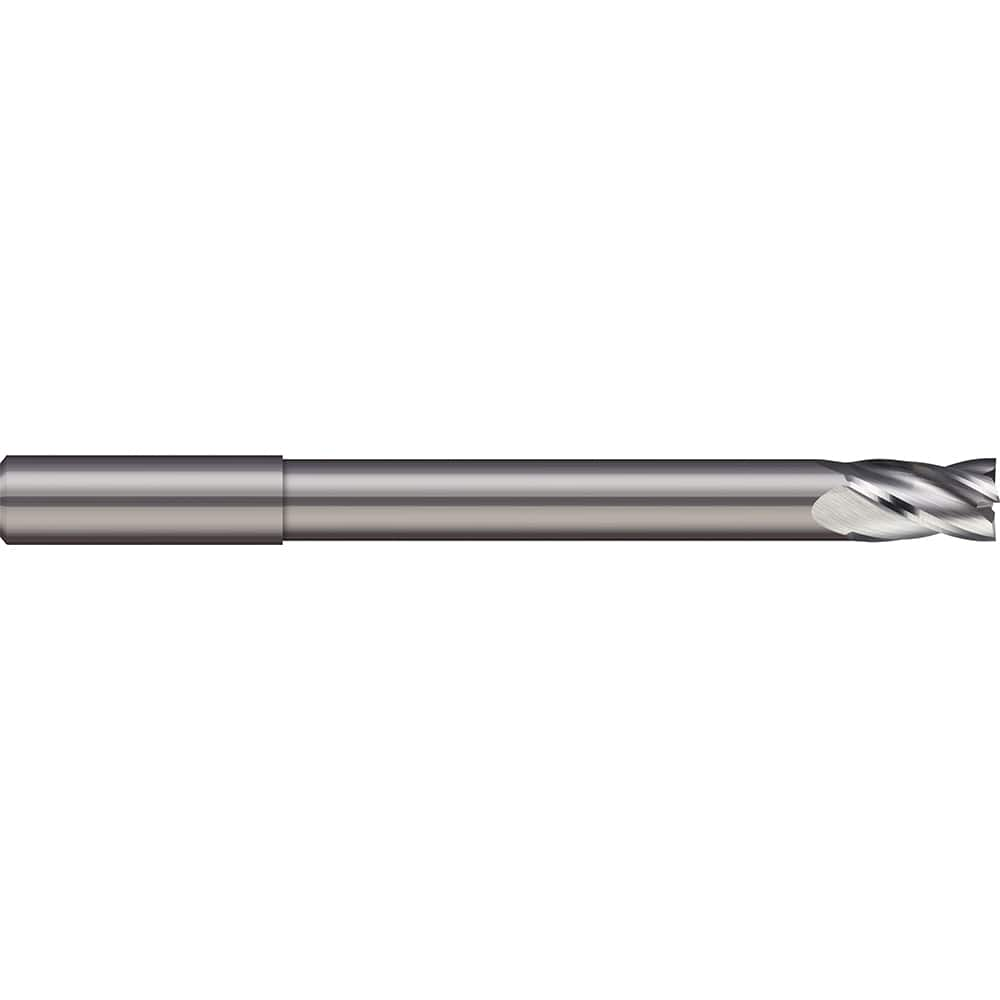 Micro 100 - Square End Mills; Mill Diameter (mm): 5.00 ; Mill Diameter (Decimal Inch): 0.1969 ; Length of Cut (mm): 10.0000 ; Length of Cut (Decimal Inch): 0.3937 ; Material: Solid Carbide ; Finish/Coating: Uncoated - Exact Industrial Supply