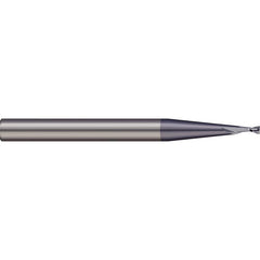 Micro 100 - Square End Mills; Mill Diameter (Decimal Inch): 0.0250 ; Length of Cut (Decimal Inch): 0.0370 ; Material: Solid Carbide ; Finish/Coating: AlTiN ; Shank Diameter (Inch): 1/8 ; Single or Double End: Single - Exact Industrial Supply