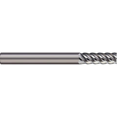 Micro 100 - Square End Mills; Mill Diameter (mm): 4.00 ; Mill Diameter (Decimal Inch): 0.1575 ; Length of Cut (mm): 15.0000 ; Length of Cut (Decimal Inch): 0.5906 ; Material: Solid Carbide ; Finish/Coating: Uncoated - Exact Industrial Supply