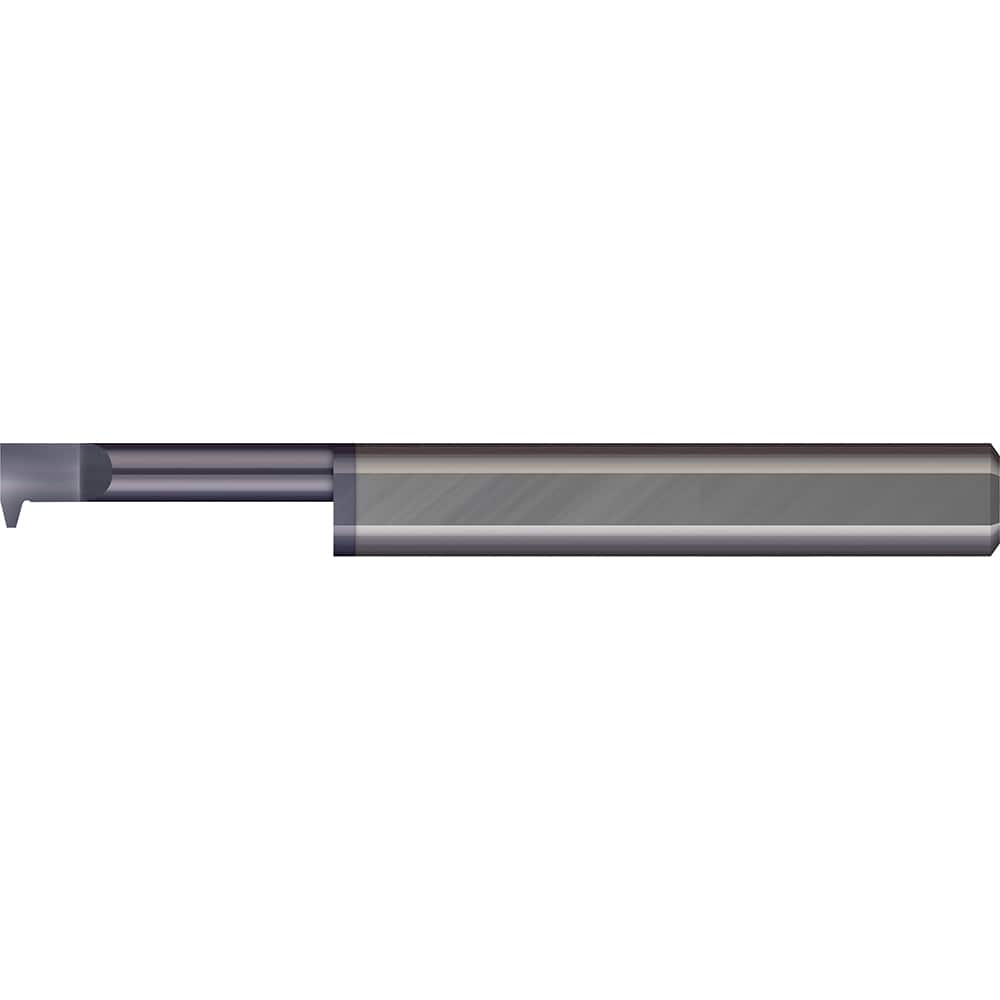 Micro 100 - Single Point Threading Tools; Thread Type: ACME Internal ; Material: Solid Carbide ; Profile Angle: 29 ; Threading Diameter (Decimal Inch): 0.2550 ; Cutting Depth (Decimal Inch): 0.7500 ; Maximum Threads Per Inch: 14 - Exact Industrial Supply