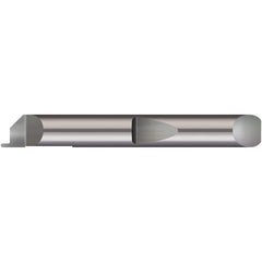 Micro 100 - Grooving Tools; Grooving Tool Type: Face ; Material: Solid Carbide ; Shank Diameter (Decimal Inch): 0.1875 ; Shank Diameter (Inch): 3/16 ; Groove Width (Decimal Inch): 0.0300 ; Projection (Decimal Inch): 0.0500 - Exact Industrial Supply