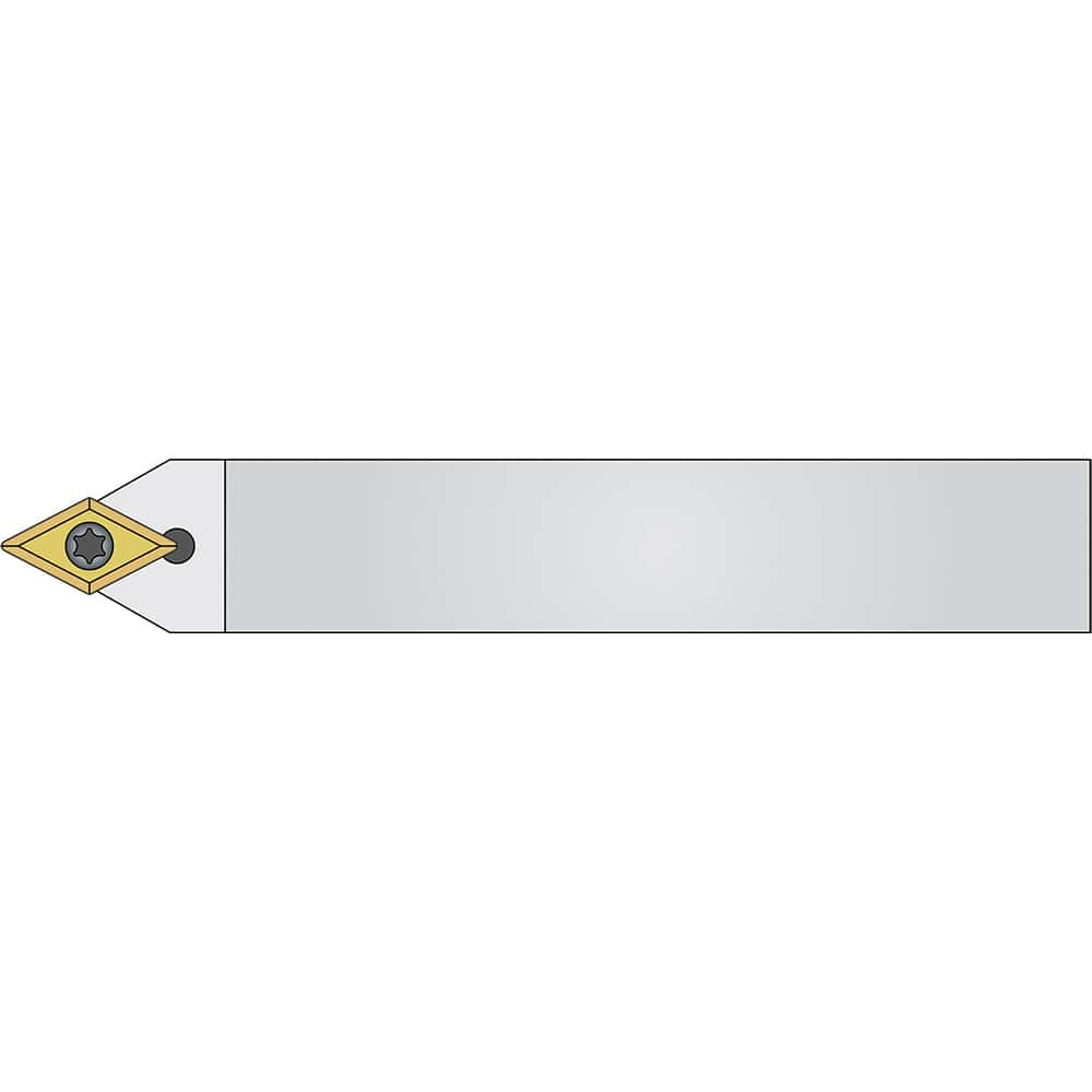 Micro 100 - Indexable Profiling Toolholders; Internal or External: External ; Hand of Holder: Neutral ; Rake: Neutral ; Insert Compatibility: 50-1200 ; Toolholder Style: SDNCN ; Series: DCMT - Exact Industrial Supply