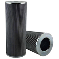 Replacement/Interchange Hydraulic Filter Element: Microglass, 10  µ