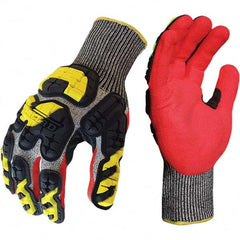 ironCLAD - Size S (7), ANSI Cut Lvl A3, Puncture Lvl 4, Abrasion Lvl 4, Nitrile Coated Cut Resistant Gloves - All Tool & Supply