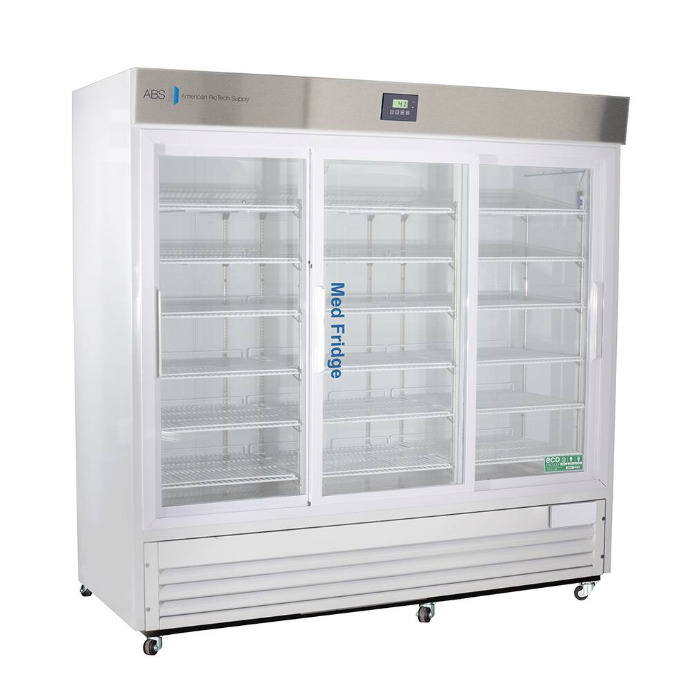 American BioTech Supply - Laboratory Refrigerators and Freezers; Type: Pharmacy/Vaccine Refrigerator ; Volume Capacity: 69 Cu. Ft. ; Minimum Temperature (C): 2.00 ; Maximum Temperature (C): 8.00 ; Width (Inch): 81 ; Depth (Inch): 33-1/4 - Exact Industrial Supply