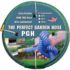 JGB Enterprises - Water & Garden Hose; Type: Water Hose ; Length (Feet): 100.000 ; Thread Size: 5/8 ; Hose Diameter (Inch): 5/8 ; Material: Polypropylene - Exact Industrial Supply