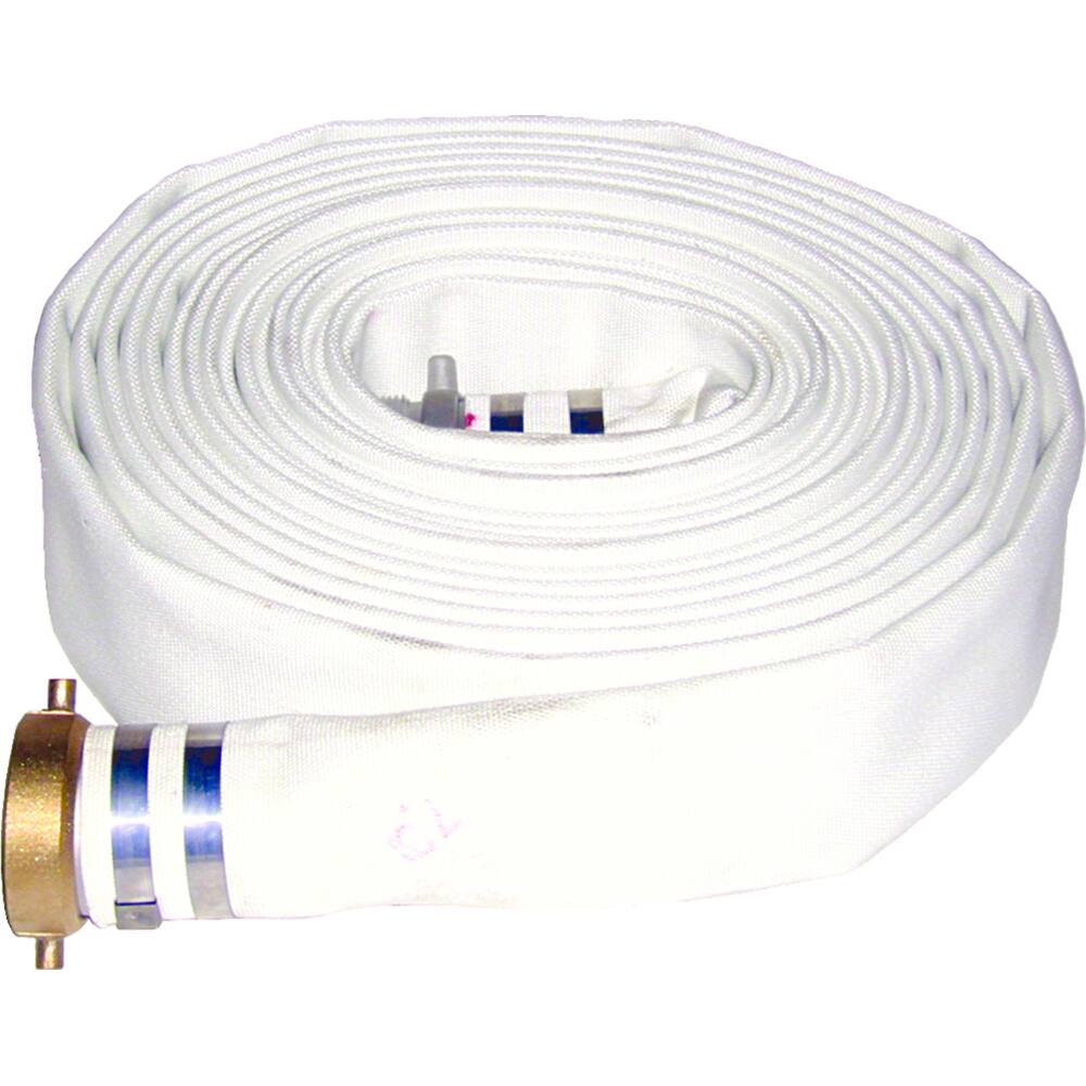 JGB Enterprises - Water & Discharge Hose; Inside Diameter (Inch): 3 ; Color: White ; Working Pressure (psi): 150.000 ; Length (Feet): 50 ; Material: Rubber - Exact Industrial Supply