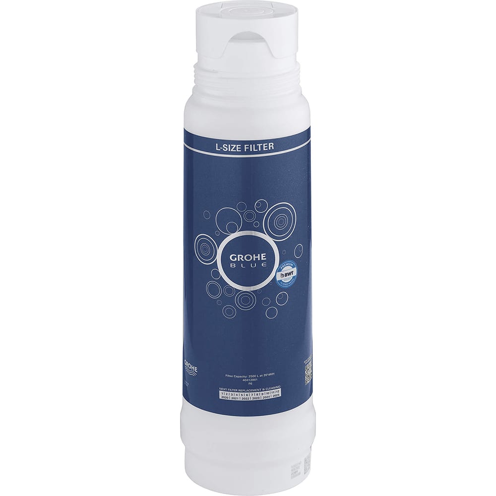 Grohe - Water Filter Systems; Type: In-Line Disposable Filter? ; Cartridge Length: 16 (Inch); Reduces: Iron; Lead - Exact Industrial Supply