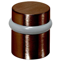 Rockwood - Stops; Type: Decorative Floor Stop ; Finish/Coating: Oil Rubbed Bronze ; Projection: 1-1/2 (Inch); Mount Type: Floor - Exact Industrial Supply