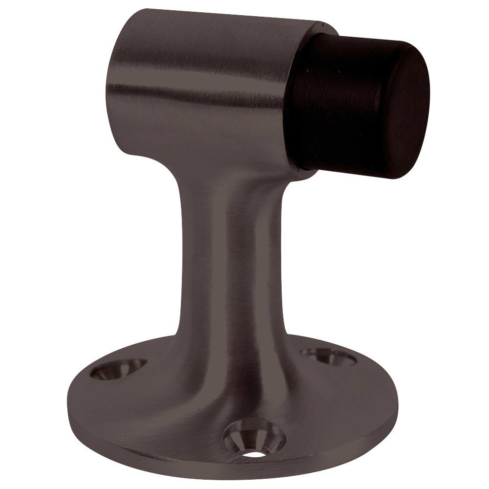 IVES - Stops; Type: Angle Floor Stop ; Finish/Coating: Oil Rubbed Bronze ; Projection: 3 (Inch); Mount Type: Floor - Exact Industrial Supply