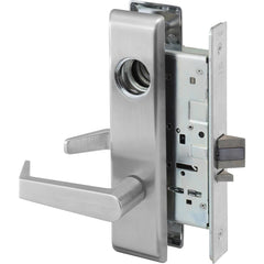 Yale - Lever Locksets; Door Thickness: 1 3/4 - Exact Industrial Supply