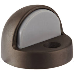 Rockwood - Stops; Type: High Dome Stop ; Finish/Coating: Oxidized Satin Dark Bronze ; Projection: 2 (Inch); Mount Type: Floor - Exact Industrial Supply