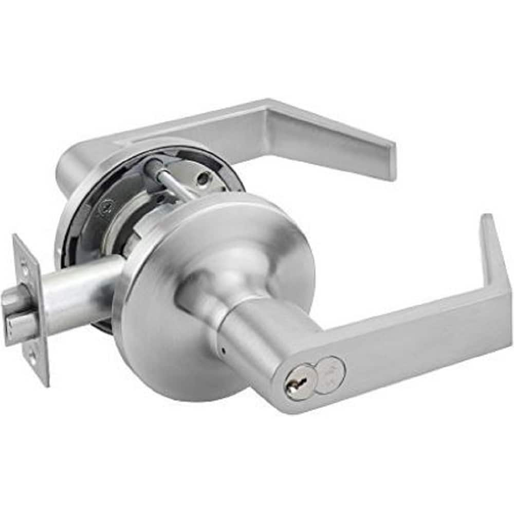 Yale - Lever Locksets; Door Thickness: 1 3/4 - Exact Industrial Supply