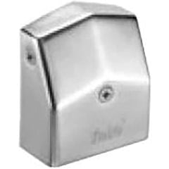 Yale - Trim; Type: End Cap Kit ; Finish/Coating: Satin Stainless Steel - Exact Industrial Supply