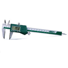 Insize USA LLC - Electronic Calipers; Minimum Measurement (Decimal Inch): 0.0000 ; Maximum Measurement (Decimal Inch): 8 ; Accuracy Plus/Minus (Decimal Inch): 0.0012 ; Resolution (Decimal Inch): 0.0005 ; IP Rating: None ; Data Output: Yes - Exact Industrial Supply