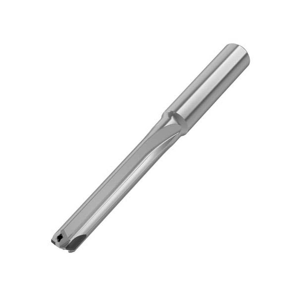 Jobber Length Drill Bit: 0.2756″ Dia, 140 °, Solid Carbide Bright/Uncoated, 3.6024″ OAL, Right Hand Cut, Straight Flute, Straight-Cylindrical Shank